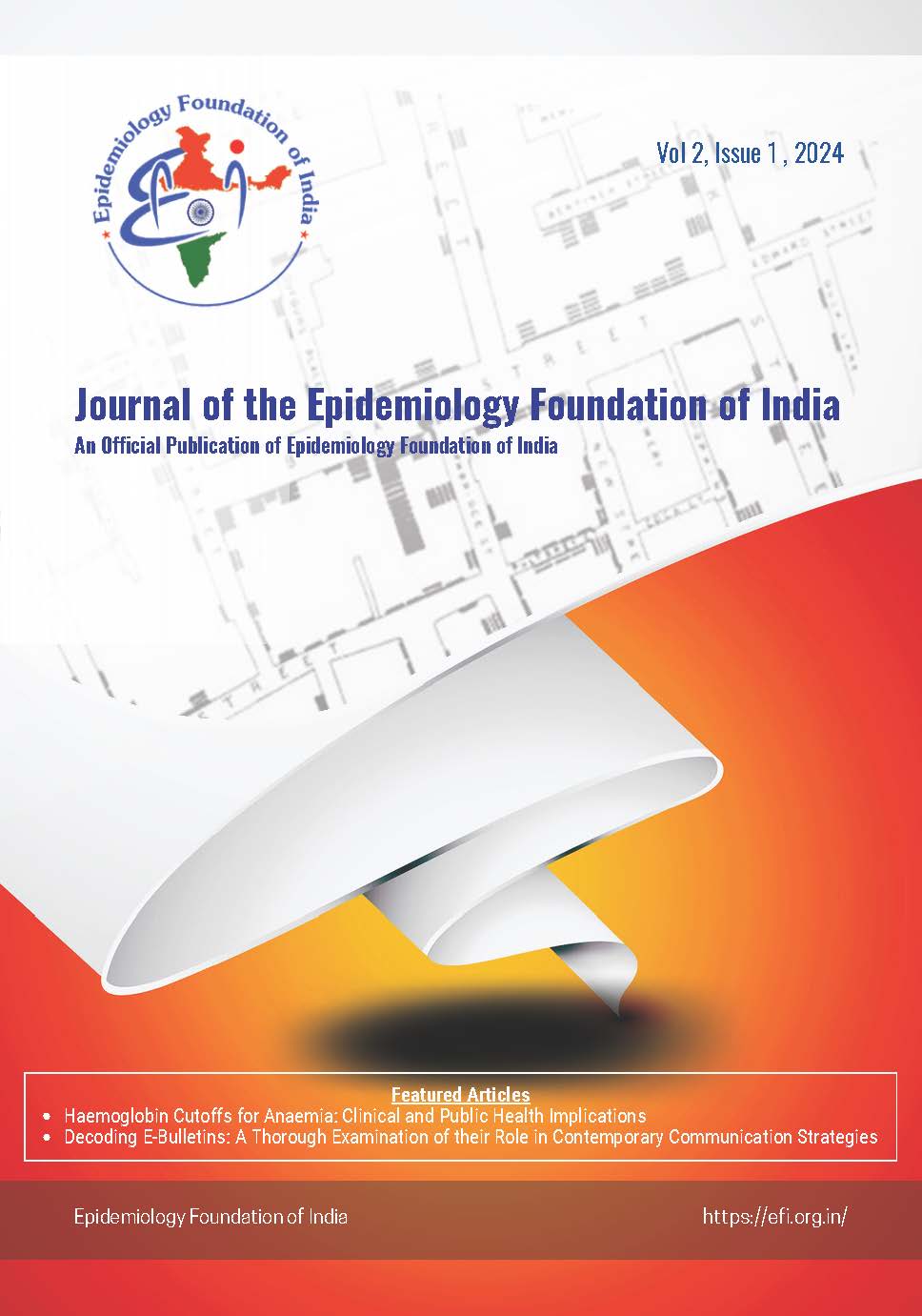 					View Vol. 2 No. 1 (2024): Journal of the Epidemiology Foundation of India
				