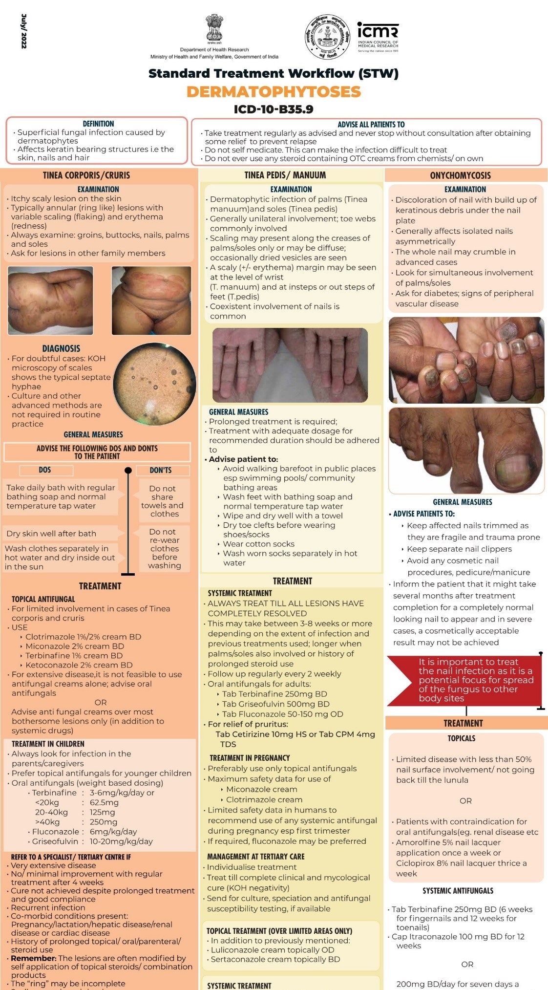 Dermatophytoses